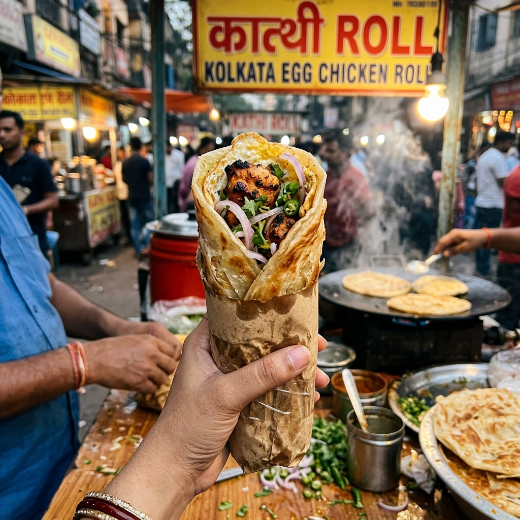 Kolkata Kathi Rolls